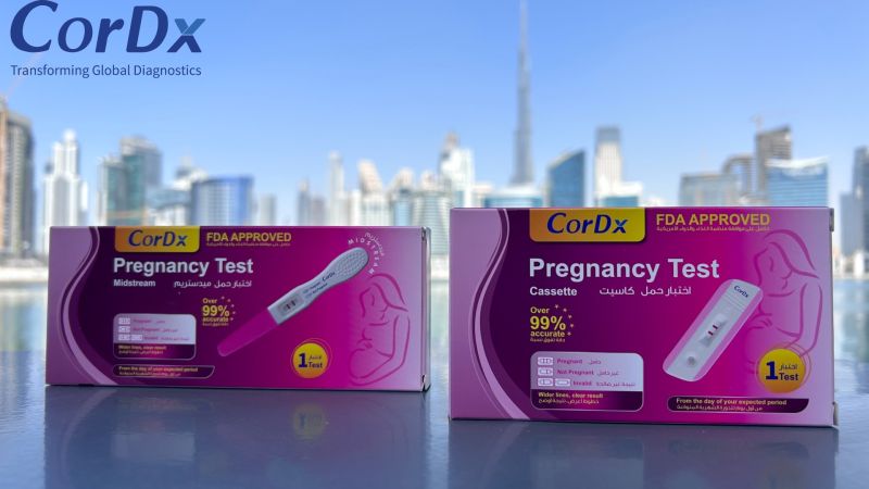 Cordx Pregnancy Test Midstream (FDA Approved)