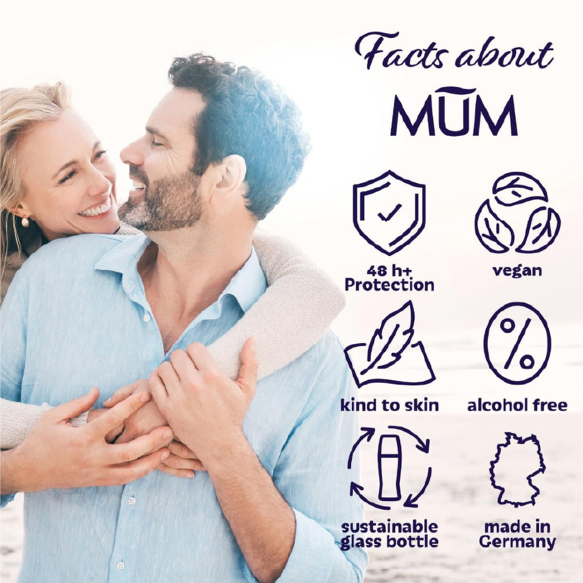 Mum Deodorant Roll on - B2G1 -75ml UNPERFUMED