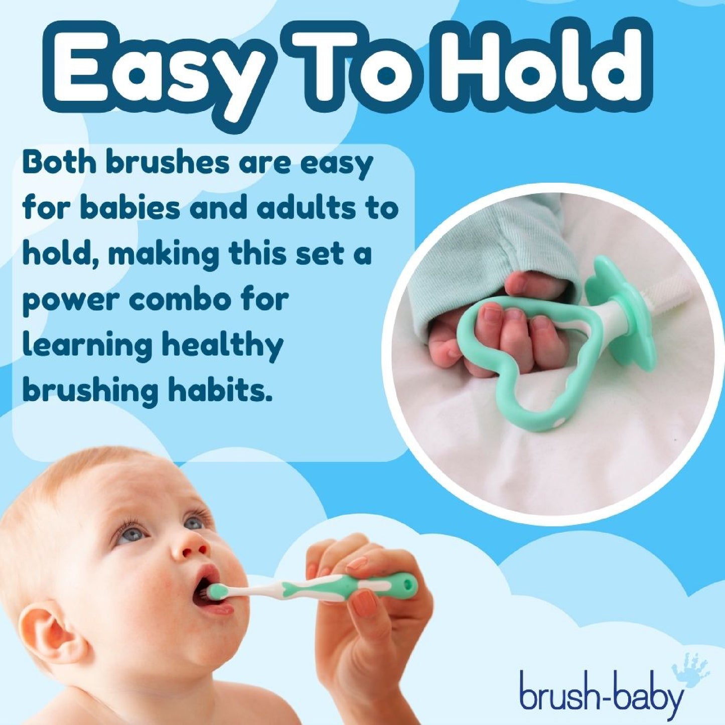 Brush Baby - FirstBrush & Teether Set