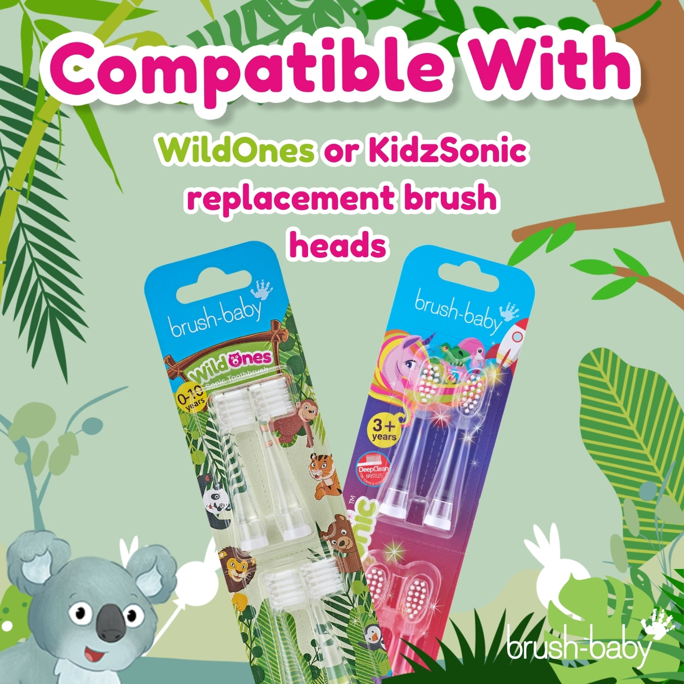Brush Baby - WildOnes Koala Rechargeable Toothbrush
