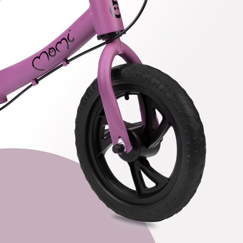 MoMi Breki Bicycle With Brake Purple