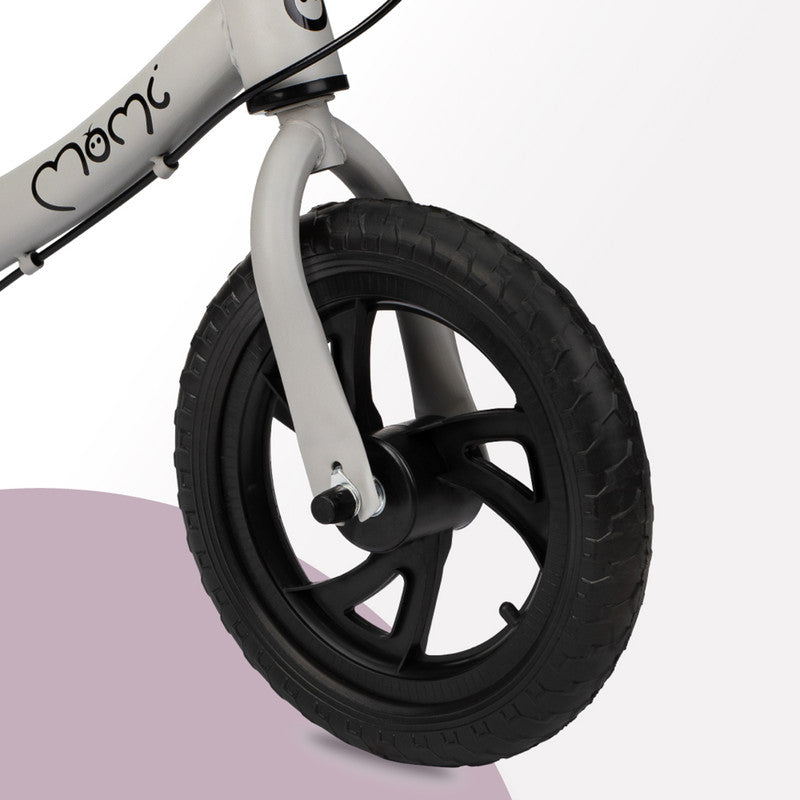 MoMi Breki Bicycle With Brake Gray