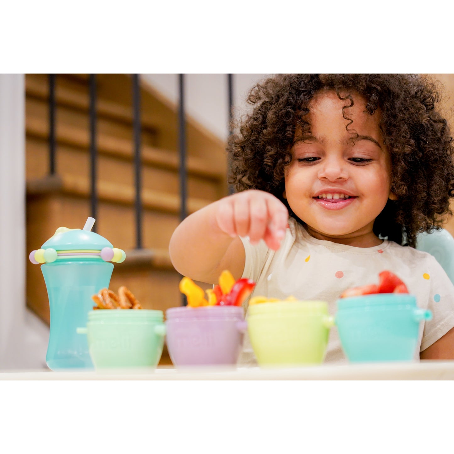 Melii Snap & Go Pods - Airtight & Leakproof Baby Food Containers - Baby Food Storage Pods for Effortless Mealtime, 2oz, set of 6 + 4oz, set of 4