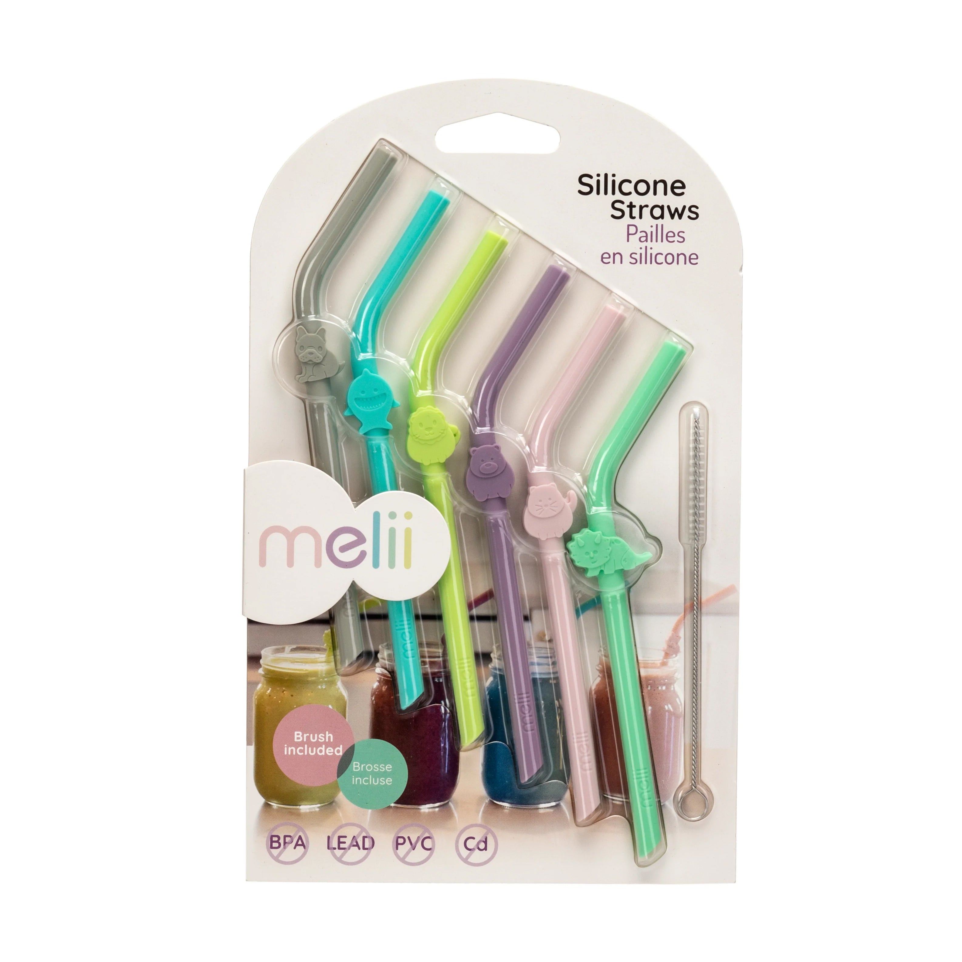 melii-6-silicone-straws-with-cleaning-brush-animals-clip-design