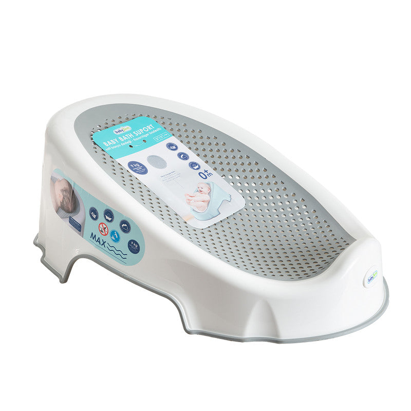 BABYJEM BABY BATH SUPPORT WITH SOFT TOUCH MATERIAL / WH?TE COLOR