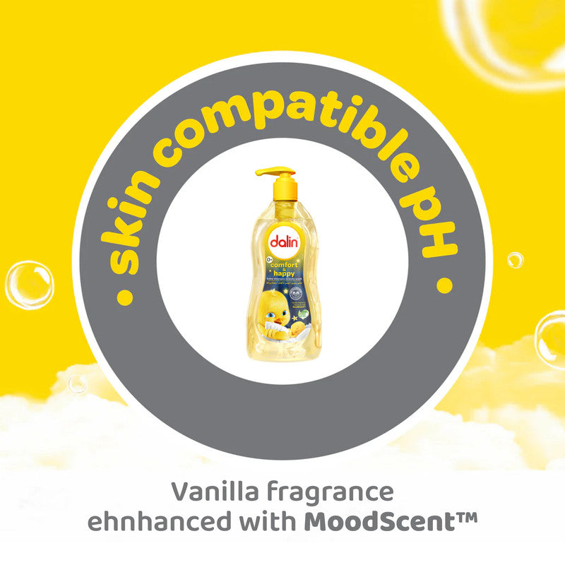 Dalin Comfort and Happy Baby Shampoo & Body Wash 700 ML