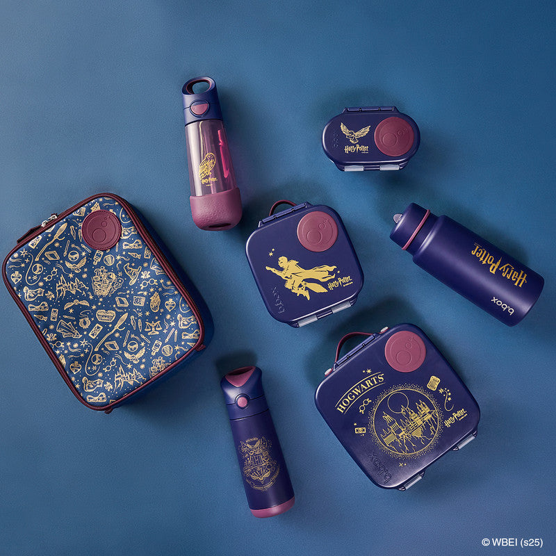 B.Box Tritan Drink Bottle – 600ml Harry Potter Edition | Durable, Lightweight & Shatter-Resistant | Flip-Top Lid with Easy-Flow Straw | BPA-Free & Dishwasher Safe | Perfect for School, Sports & Travel