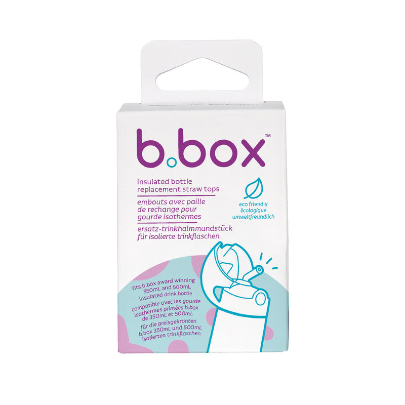 B.Box Insulated Drink Bottle Replacement Straw Tops