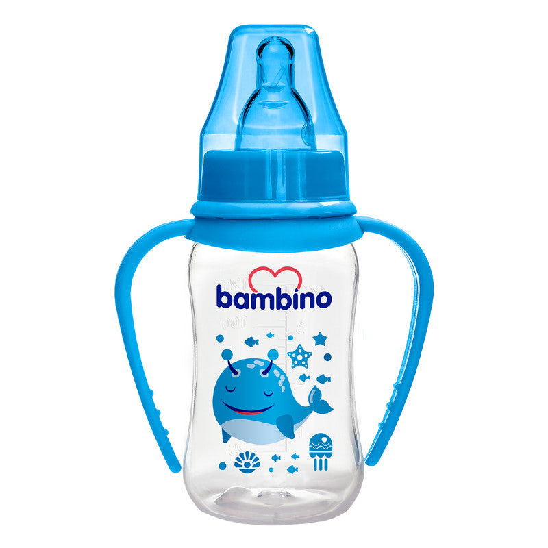 Bambino Classic PP Feeding Bottles With Grip 150 ml