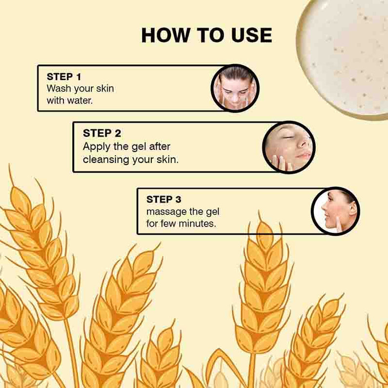 Khadi Organique Wheatgerm Gel 200g