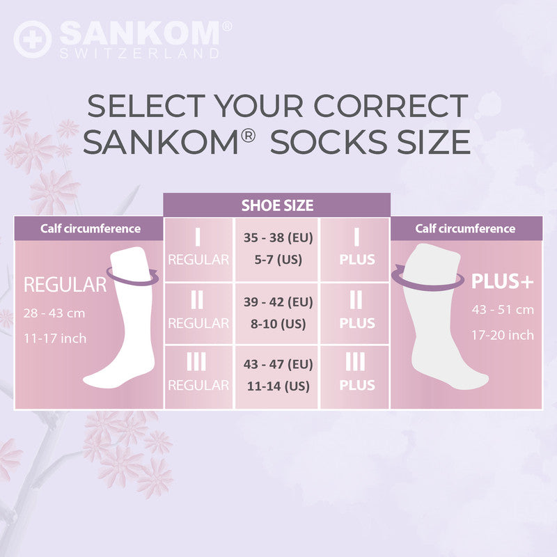 Sankom - Patent Active Compression Socks, Black