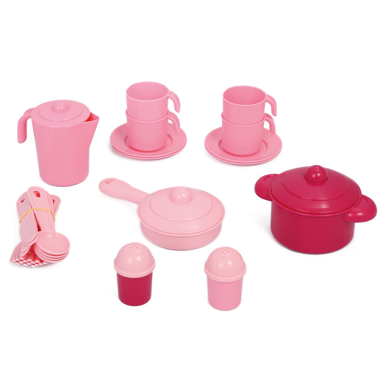 Polesie - Nasten'ka kitchen set for four, 28 pcs (bucket)