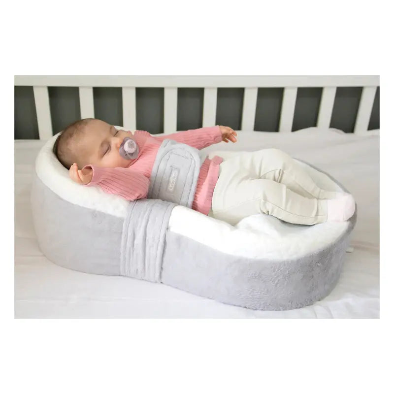 Babyjem My First Tummy Bed, 0-6 Months, Grey