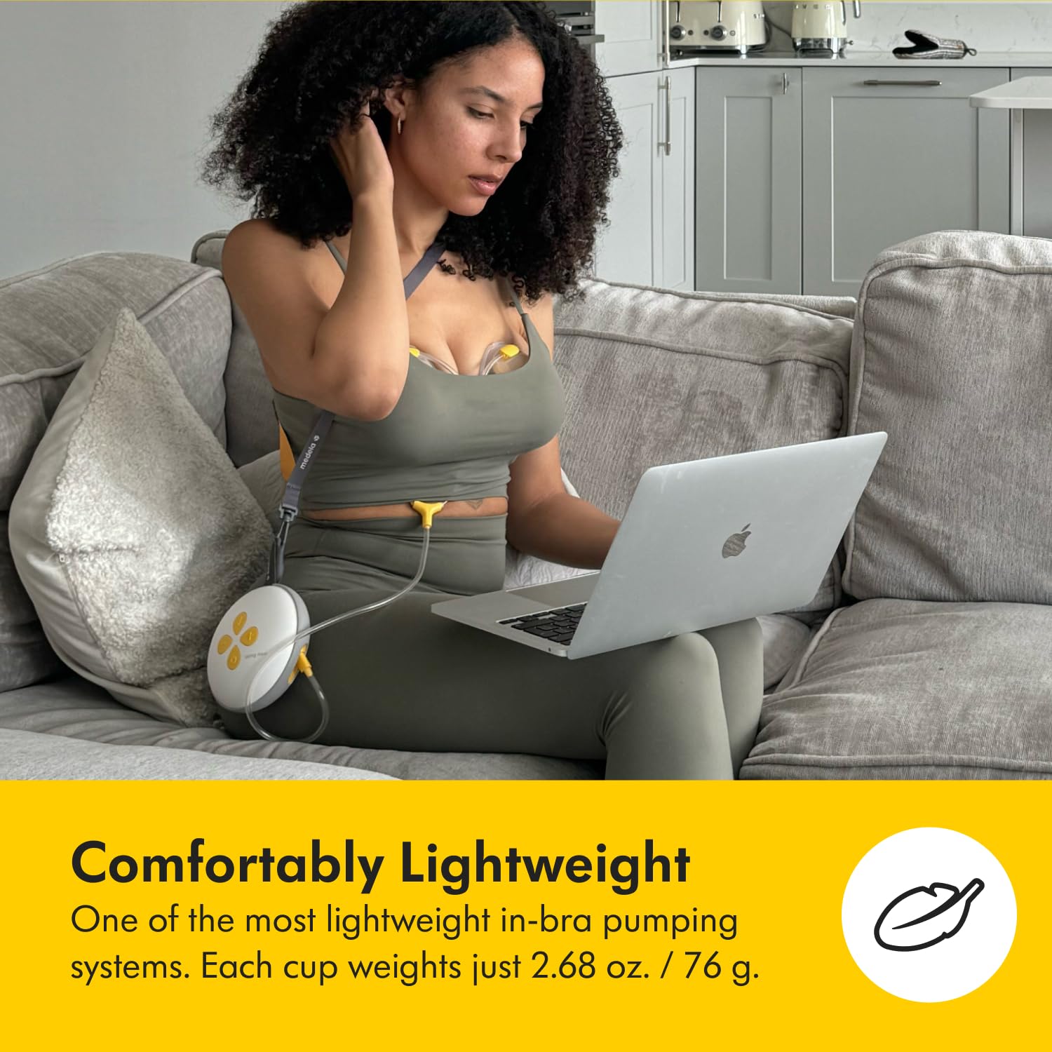 Medela Swing Maxi Hands-Free Double Electric Breast Pump - USB Charger