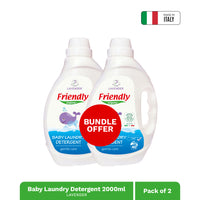 Friendly Organic Baby Laundry Detergent 2L PACK OF 2 LAVENDER_1