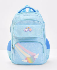 Bonfino Backpack, Rainbow Theme, Large Capacity, Waterproof, 6 Years+, 17 Inches - Assorted_1