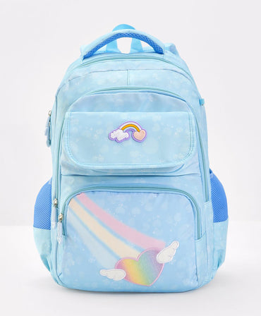 /arbonfino-backpack-rainbow-theme-large-capacity-waterproof-6-years-17-inches-assorted