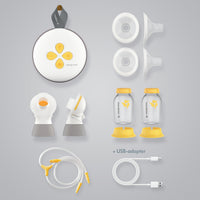 مضخة الثدي الكهربائية المزدوجة من ميديلا سوينغ ماكسي - إعادة تصميم مضخة الحليب الكهربائية المزدوجة_7