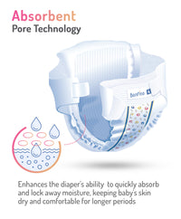 Bonfino Premium Tape Style Diaper, Size 4, Large -  23 Pieces_6