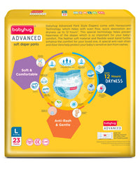 Babyhug Advanced Soft Pant Style Diapers, Size 4 - 23 Pieces_2