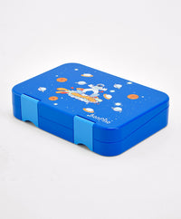 Bonfino Lunch Box, Astronaut Theme, Easy to Carry, Leak-Proof Lid, Microwave Safe, 3 Years+, 22 x 15.5 x 5cm - Blue_1