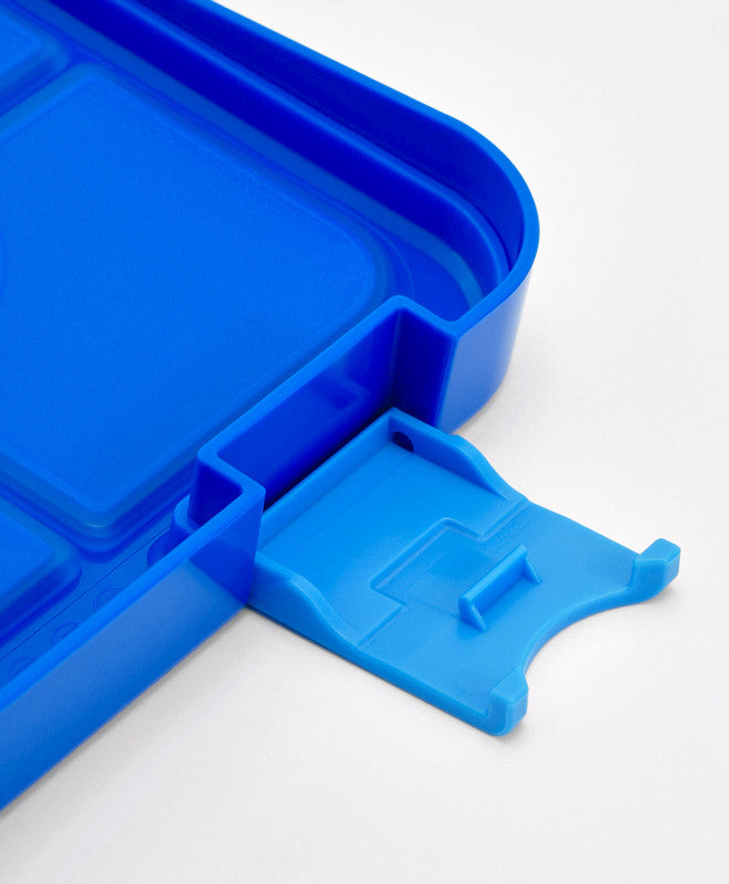 Bonfino Lunch Box, Astronaut Theme, Easy to Carry, Leak-Proof Lid, Microwave Safe, 3 Years+, 22 x 15.5 x 5cm - Blue