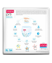 Babyhug Pro Bubble Care Premium Pant Style Diapers, Mega Saving Box, Extra Large, Size 5  - 144 Pieces_2