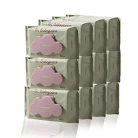 Babycare Baby Wipes, Pack of 12 x 80 Pieces, Soft Cotton, Alcohol-Free_1