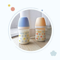 Farlin Wide Neck PP Feeding Bottle / 150ml  / Blue_8