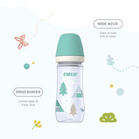 Farlin Wide Neck PP Feeding Bottle / 270ml  / Pink_6