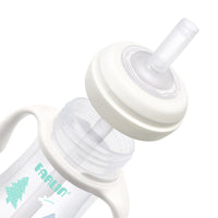 Farlin Wide Neck PP Drinkg Cup with Handle / 270ml  / green_2