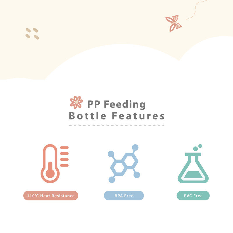 Farlin Wide Neck Practicing Drinkg Cup with Handle / 270ml - Yellow