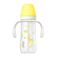 Wide Neck PP Drinkg Cup with Handle / 270ml  / yellow_1