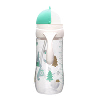 Farlin Wide Neck Practicing Drinkg Cup with Handle / 270ml - Green_3