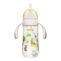 Farlin Wide Neck Practicing Drinkg Cup with Handle / 270ml - Yellow_2