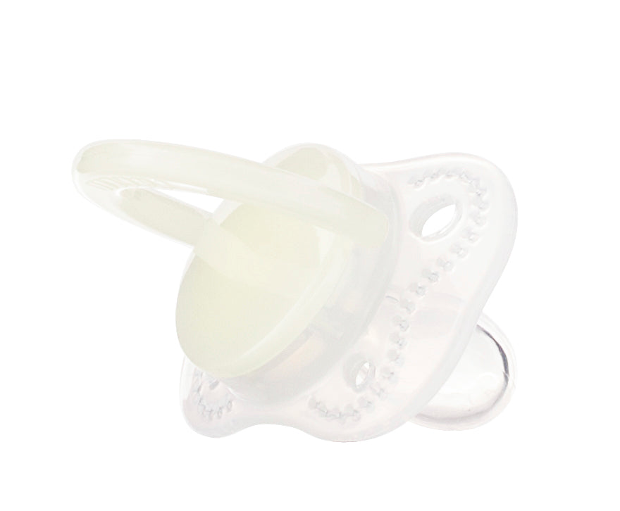 Farlin GLOW/IN/DARK PACIFIER / 6 monthhs+  / transparent