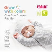 Farlin CHU CHU Cherry Pacifier / 6m / pink_4