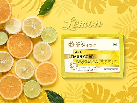 Khadi Organique Lemon Soap 125G