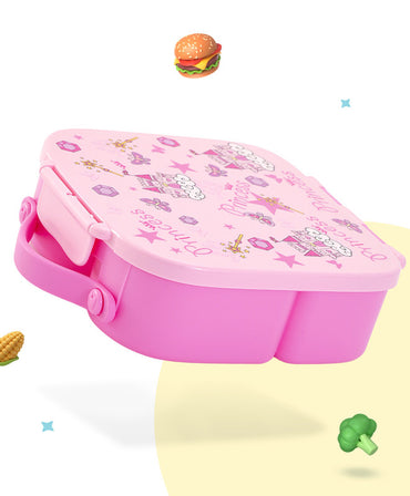 /arbonfino-lunch-box-leak-resistant-seal-food-grade-pp-and-silicone-durable-princess-theme-3-years-1100-ml-21-8-x-21-1-x-7-5-cm-pink