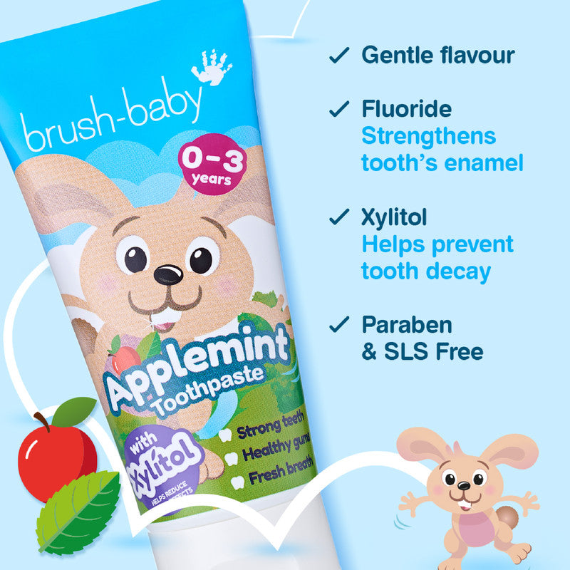 Applemint Toothpaste 50ml 0-3 years 