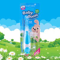 BRUSHBABY BabySonic Blue Electric Toothbrush 0-3 yrs_2