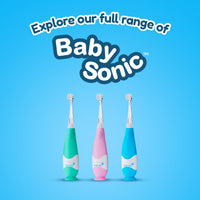 BRUSHBABY BabySonic Blue Electric Toothbrush 0-3 yrs_9