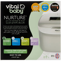 Vital Baby Nurture Pro UV Steriliser & Dryer, White, Adult_8