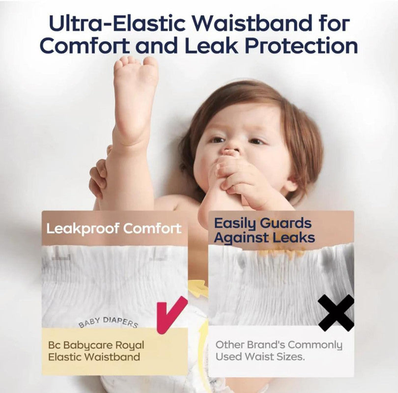 Babycare Royal Baby Diaper Pants, Size 4, 9-14 kg, Super Mega Pack, 152 Pieces