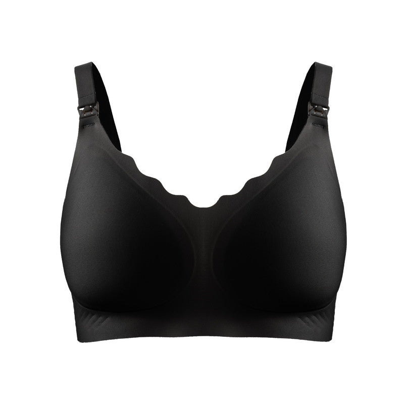 Okus -  Water Touch Seamless Maternity and Nursing Bra Black