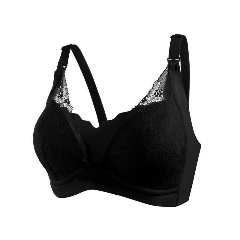 Okus - New Pretty Lace Maternity & Nursing Bra Black