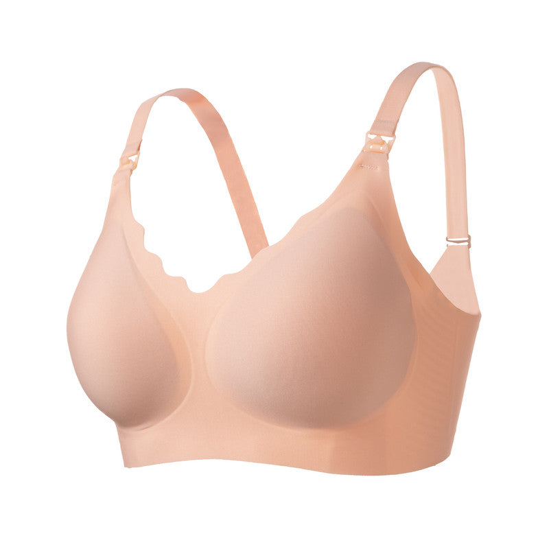 Okus -  Water Touch Seamless Maternity and Nursing Bra Pink