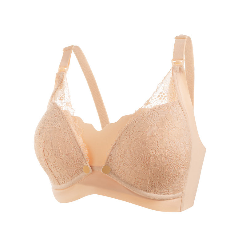 Okus - New Pretty Lace Maternity & Nursing Bra Beige