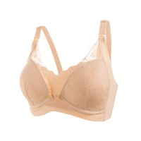 Okus - New Pretty Lace Maternity & Nursing Bra Beige_2