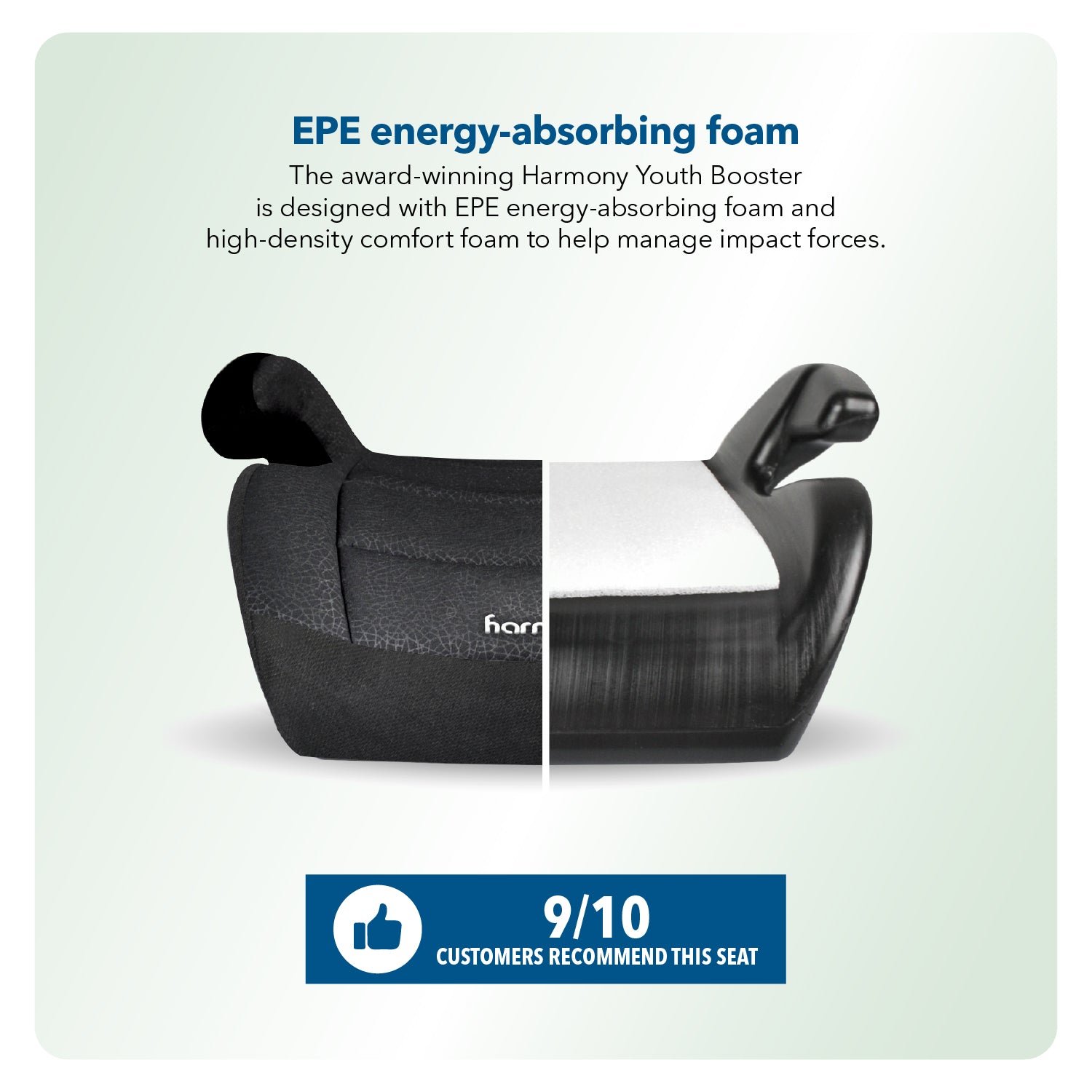 Harmony Youth Booster 
Belt-Positioning Booster Seat